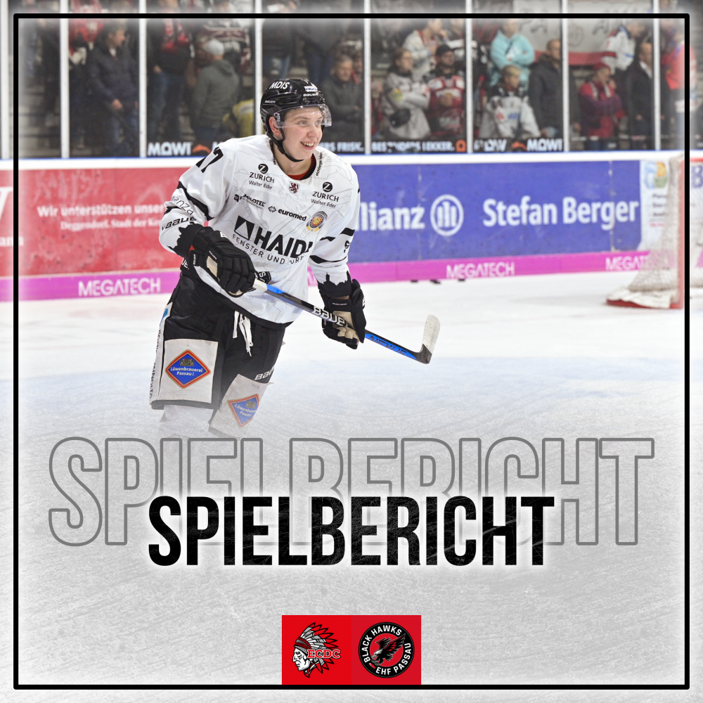 7:4 in Memmingen: Black Hawks Sieg mit Mini-Kader – Kids on Ice Day am Sonntag in der Eis-Arena